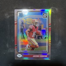 2024 Panini Donruss Optic - Rated Rookie Jacob Cowing #236 Holo Prizm (RC)