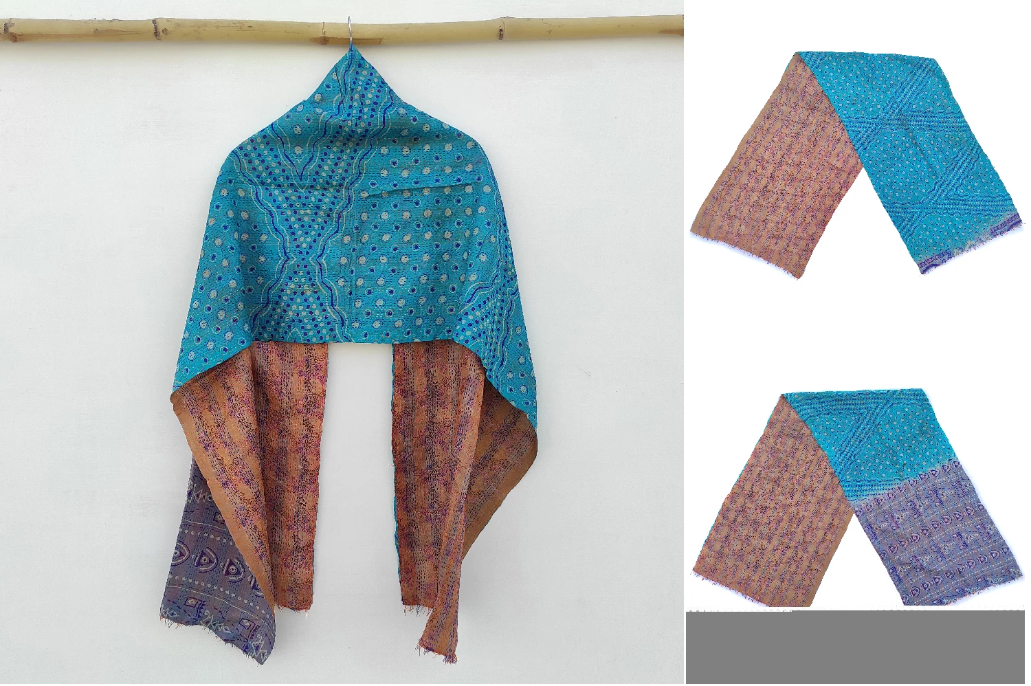 Silk Scarf Head Wrap Stole Dupatta Embroidered Scarf Women Fashion Scarves