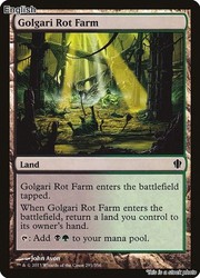 Golgari Rot Farm #291 Commander 2013