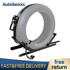 Adjustable Semi Truck Tire Rack Spare Tire Carrier Tire Mount Holder Whardware