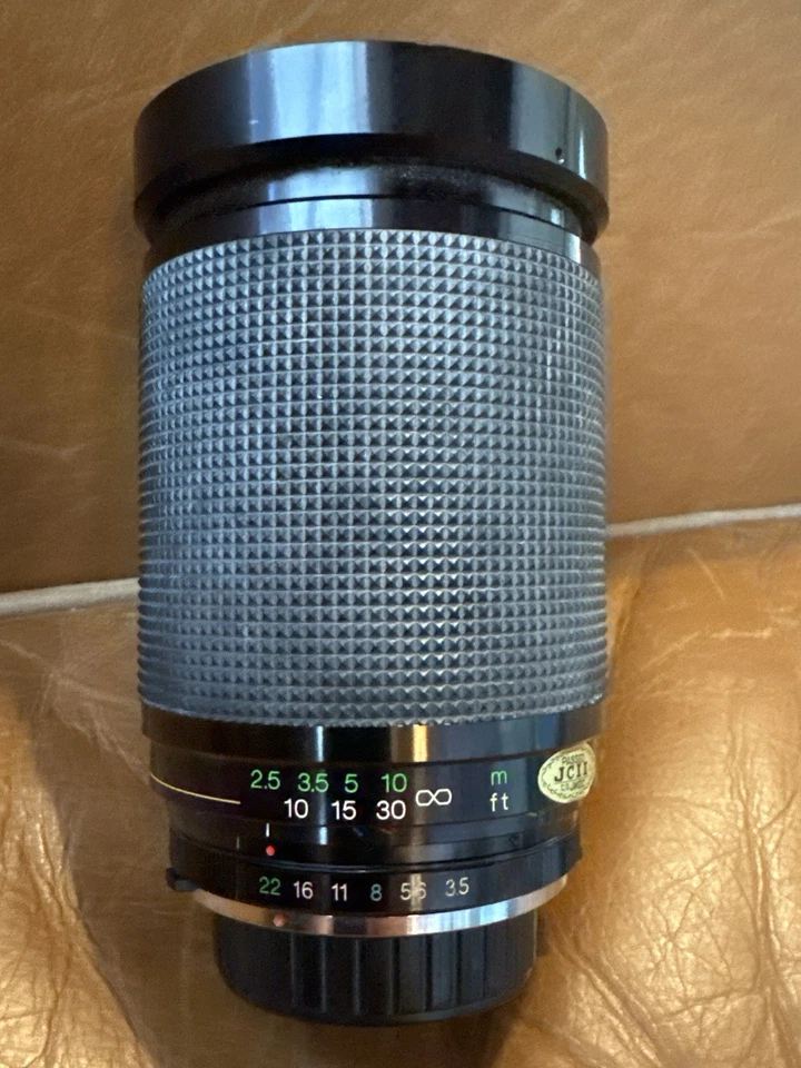 Spiratone Plura-Coat 28–200mm f/3.5–5.3 Macro Zoom Lens for Olympus OM Mount - Image 2 of 4