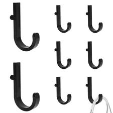 8pcs Storage Shed Hooks for Suncast J Shaped Hanger Hooks Tool Organizer Acce...