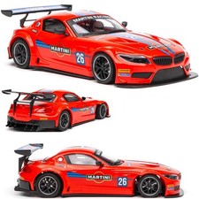 NSR BMW Z4 GT3 Martini Racing Red 1/32 Slot Car 0602 Anglewinder