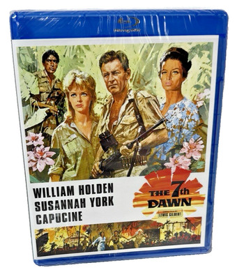 The 7th Dawn Blu-ray 1964 Kino Lorber Studio Classic William Holden NEW SEALED