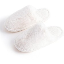Fur Faux Shearling Fuzzy Plush Mule Slippers Slip-on Indoor House Slipper For...