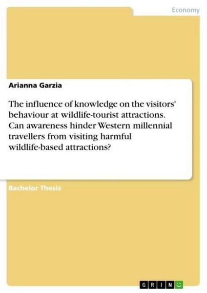 The Influence Of Knowledge On The Visitors' Behaviour At Wildlife-Tourist Attrac-image