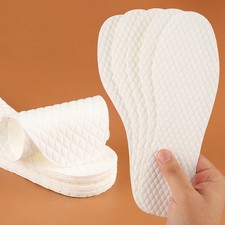 Disposable Insoles Nature Wood Pulp Insoles Breathable Thin Sweat Abs