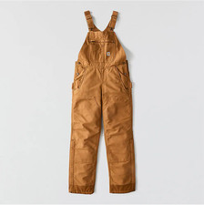 Carhartt Women's Duck Insulated Bib Overall OR4031-W, Medium 8-10 Reg M2-C5