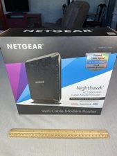 NETGEAR Nighthawk AC1900 WiFi DOCSIS 3.0 Cable Modem Router (C7000) *EXCELLENT*
