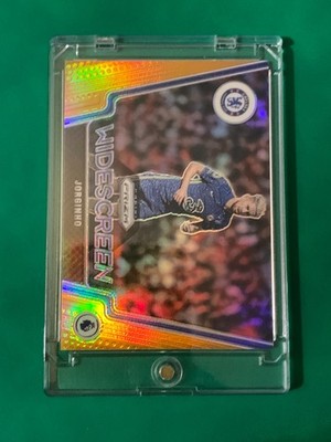 Jorginho 2020-21 Prizm Premiere League Widescreen Orange /25 + 1 Touch Bookend