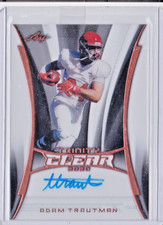 2020 Leaf Trinity Clear Football -Adam Trautman RC Auto - # CA-AT1