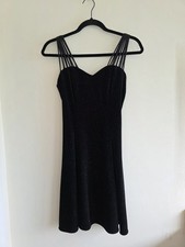 JUMP 90s/Y2K-era Shimmer Glitter Mini Dress