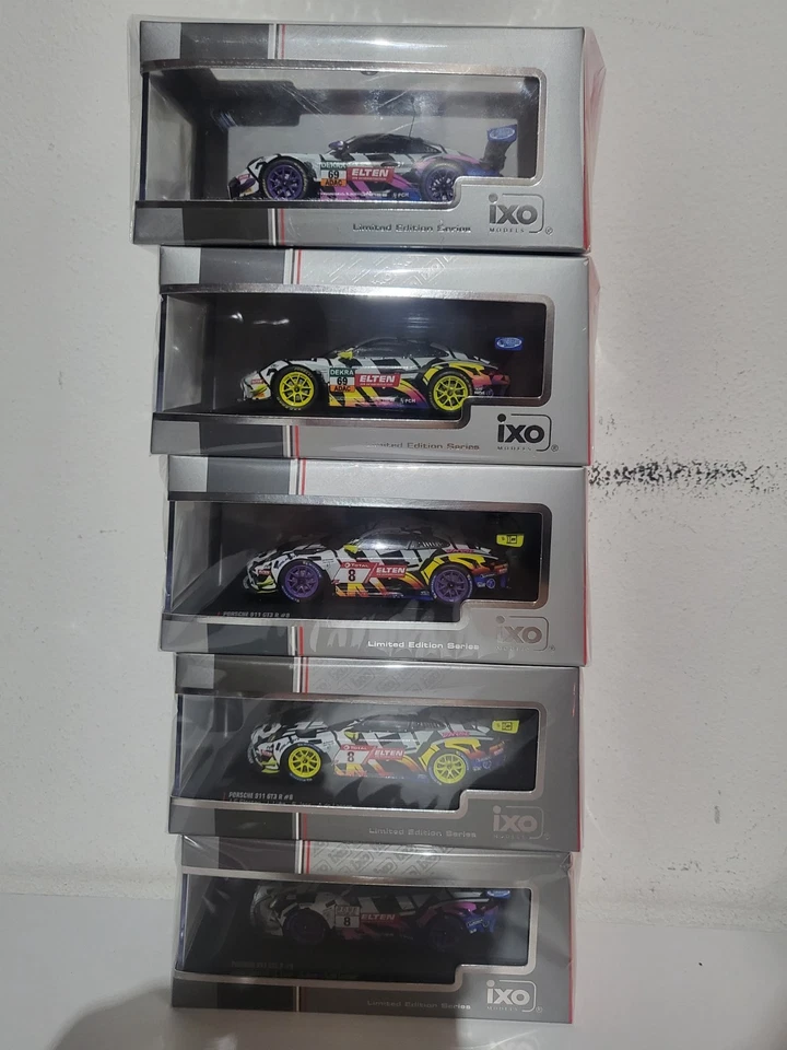 IXO 1/43 Diecast - Porsche 911 GT3-R Racecar 2019-2021 - Immagine 3 di 4