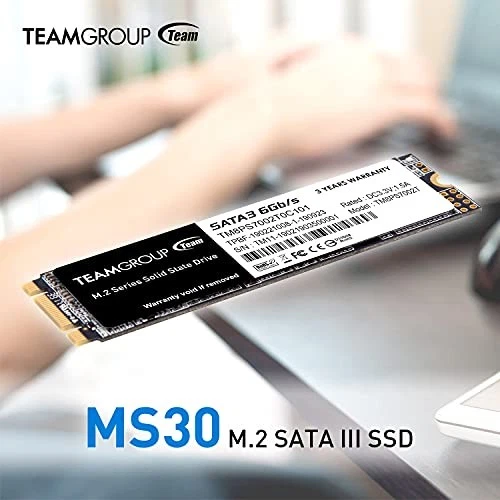TEAMGROUP MS30 2TB SLC Cache 3D NAND TLC M.2 2280 SATA III TM8PS7002T0C101 - Image 2 of 4