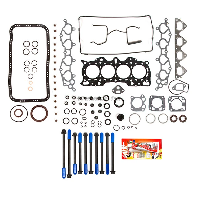 Full Gasket Set Head Bolts for 90-01 Acura Integra RS LS DOHC B18B1 B18A1 - Image 2 of 4