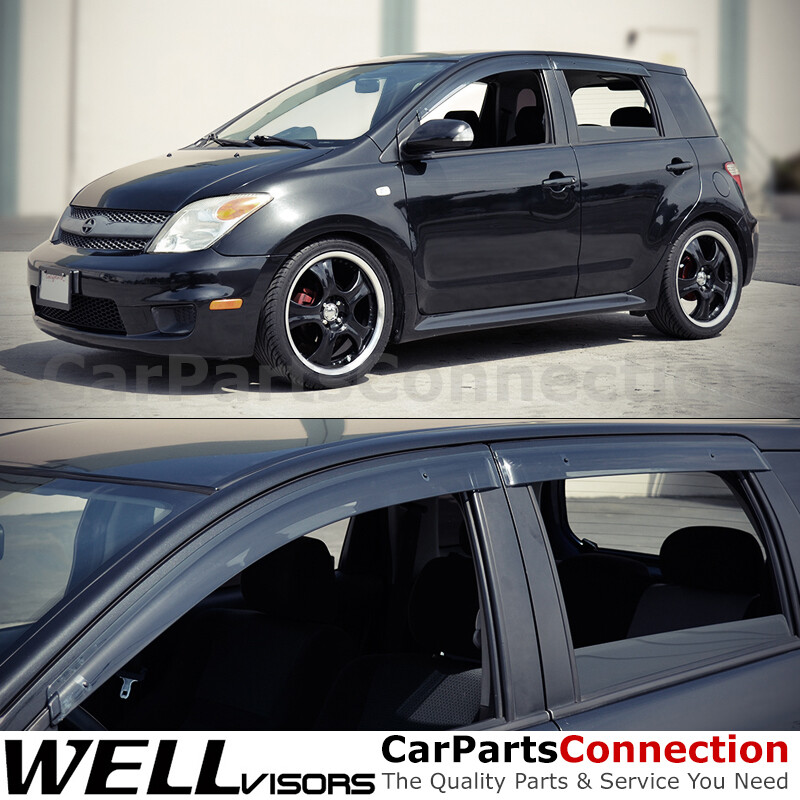 WellVisors Window Visors 04-07 Scion xA Sun Visors Deflectors | eBay
