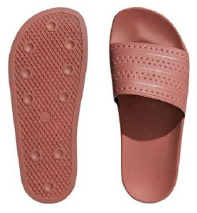 adilette slides ash pink