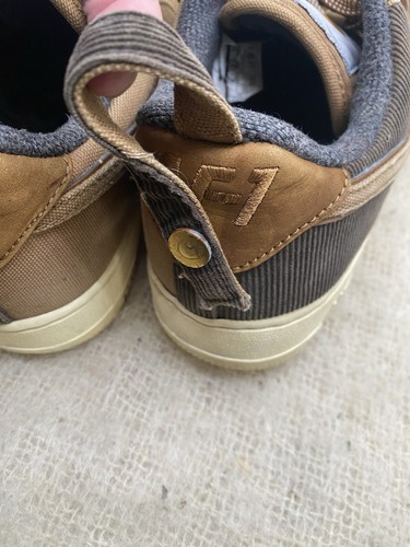 Nike Air Force 1 Low Carhartt WIP Ale Brown AV4113-200 Men’s Size 9 EUR 42.5 - Picture 18 of 19