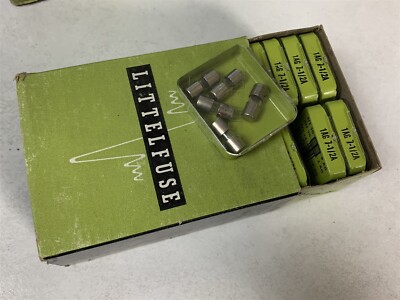 NOS (100 pcs) Littelfuse 1AG-7 1/2 7&1/2A 32V Automotive Fuse H4-9