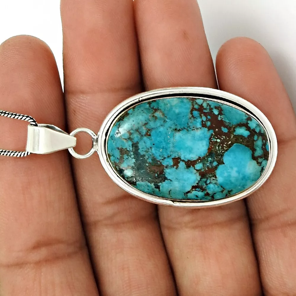 Natural turquoise pendant clearance