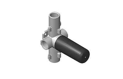 Two-Way Diverter Rough Valve with Pass-Through