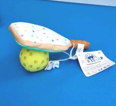 Build A Bear Schläger & Ball Paddel Pickleball Armband Produktbündel Set Brandneu mit Etikett 