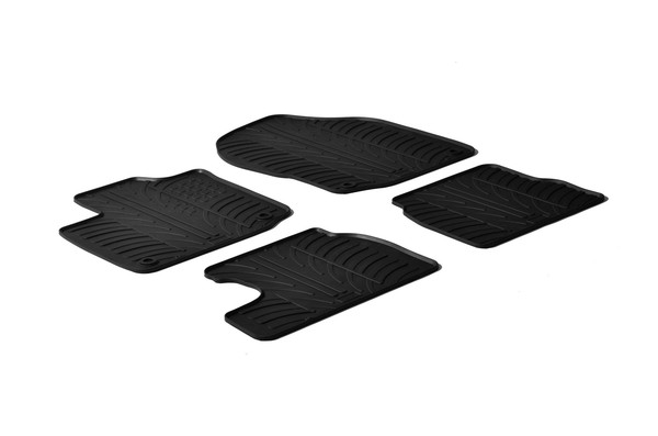 Design Gummi FußMatten Passend FüR Honda Civic (Benzinmotor) 5TüRer SchräGheck 1-image