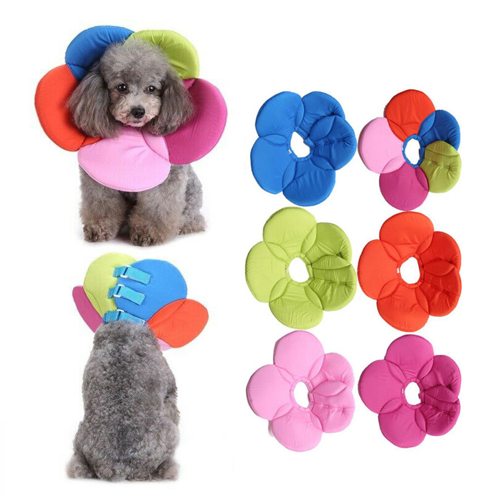 Pet Cone Protection Recovery Neck Collar Dog Cat Soft Cone Antibite E