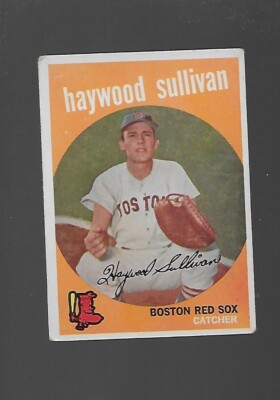VINTAGE, 1959 Haywood Sullivan, Topps
