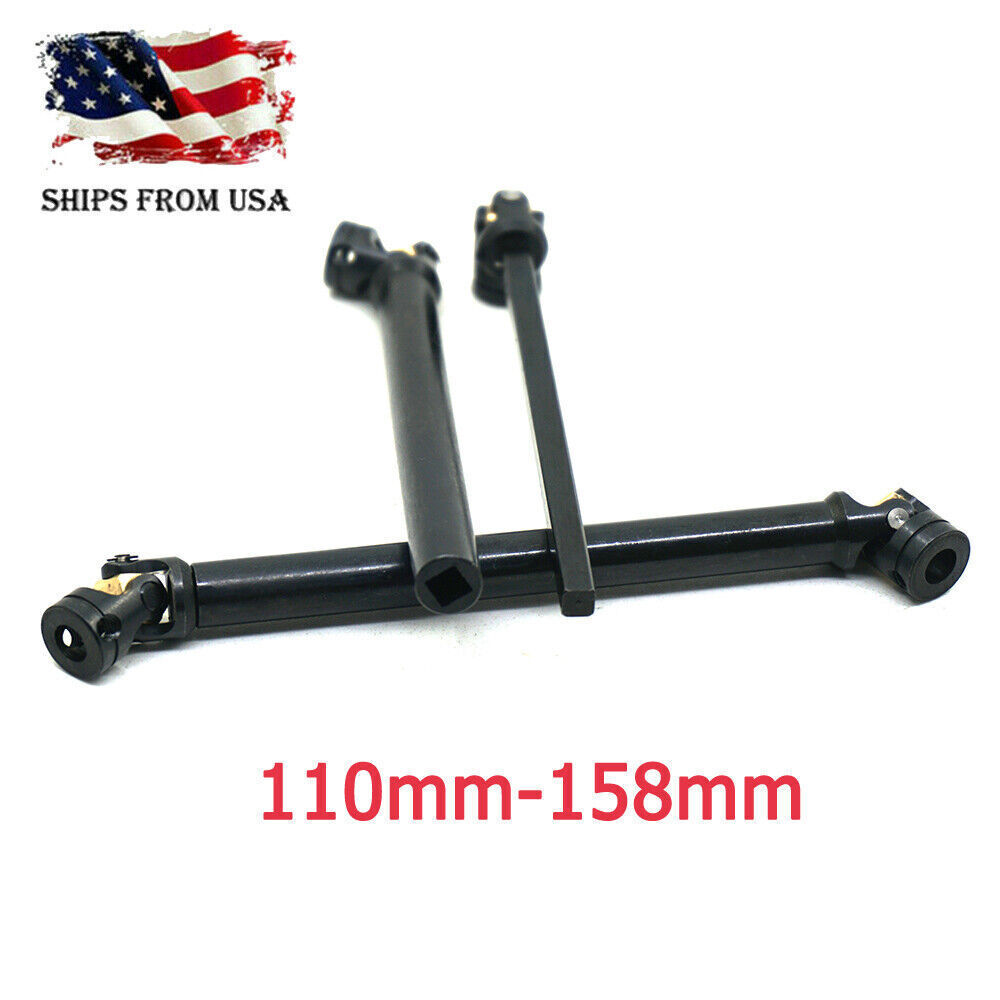 1 Pair Steel 110mm Drive Shaft For Axial SCX10 CC01 90027 D90 TRX-4 RC Crawler