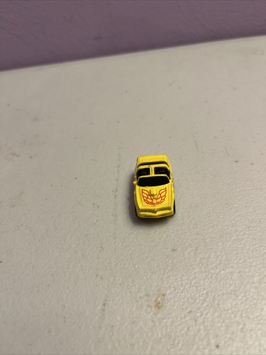 Vintage Galoob Micro Machine Yellow Red Pontiac Firebird Trans Am Nice! - Picture 2 of 8