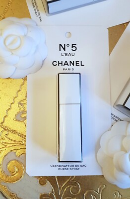 NEW CHANEL N°5 L'EAU Purse Spray ''Factory 5 Collection'', 0.2 FL. OZ.