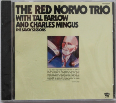 THE RED NORVO TRIO - THE SAVOY SESSIONS CD[NEW SEALED] JAZZ