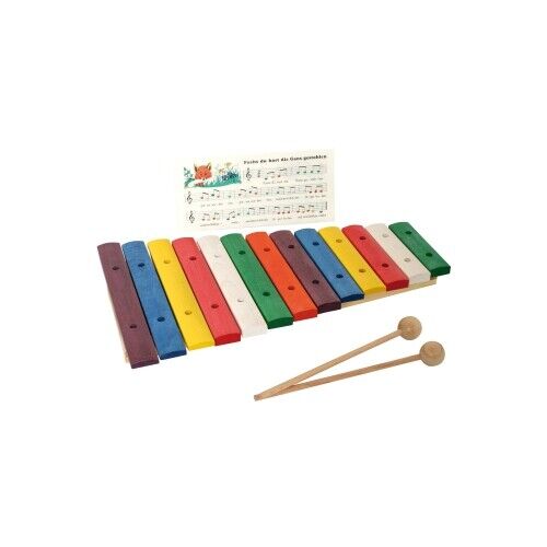 Colorful Xylophone - 13 Sound Plates - Picture 1 of 1