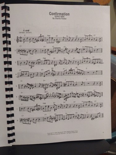 Charlie Parker Song Songbook Omnibook for Bb Instruments Vol 1 W/ Online Access - Picture 5 of 15