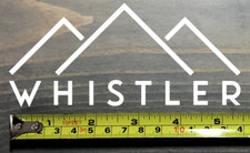 Whistler Sticker Decal 5.5" Blackcomb Ski Skiing Snowboarding Mountain Canada