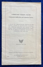 1960 Student Riots Report House Committee Un American Activities Cold War