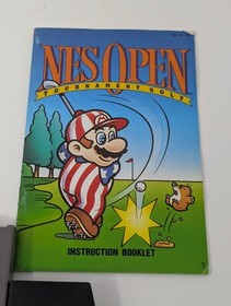 NES Open Tournament Golf (Nintendo NES, 1991) - CIB Complete