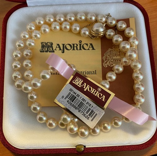 Majorica Pearls - 60cm long x 8mm 