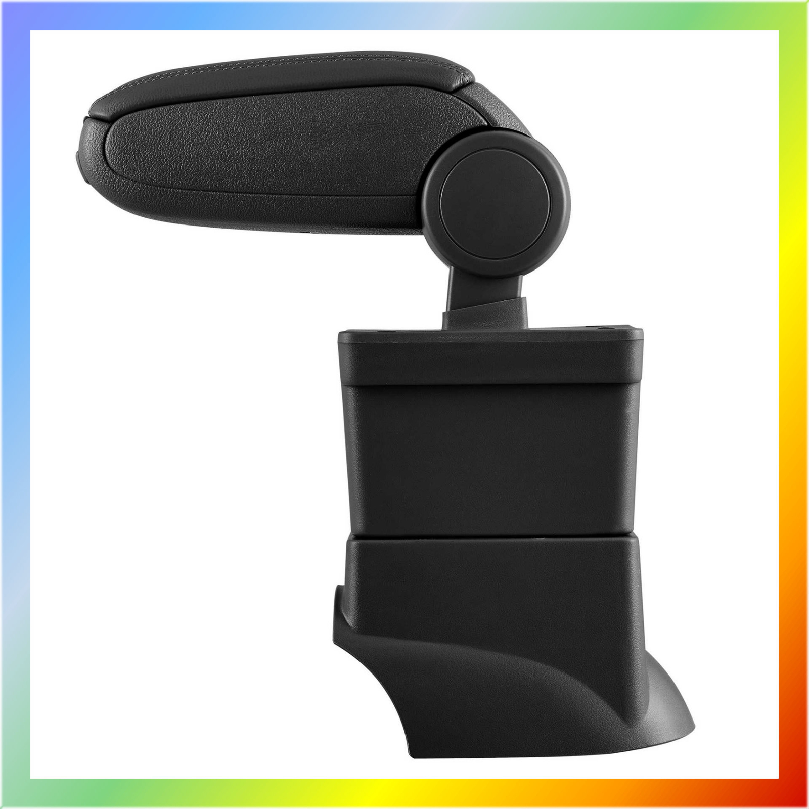 Accoudoir central Fiat 500 2007-2015 - Accessoire console centrale cuir noir