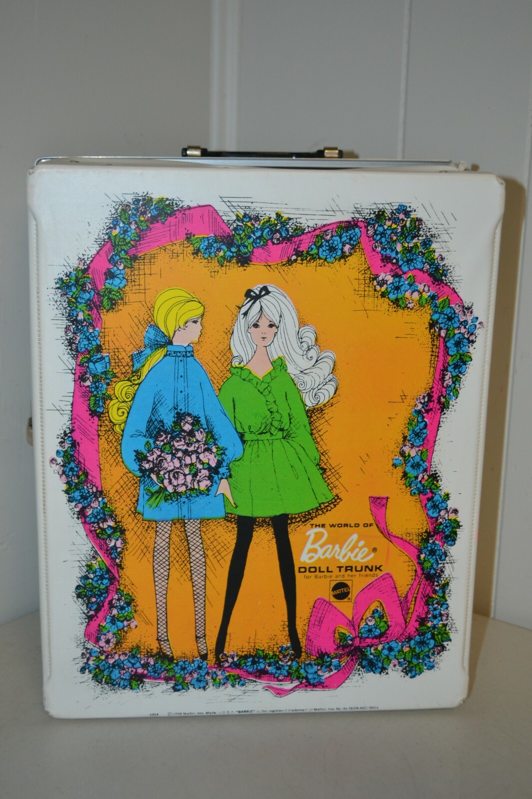 the world of barbie doll case 1968