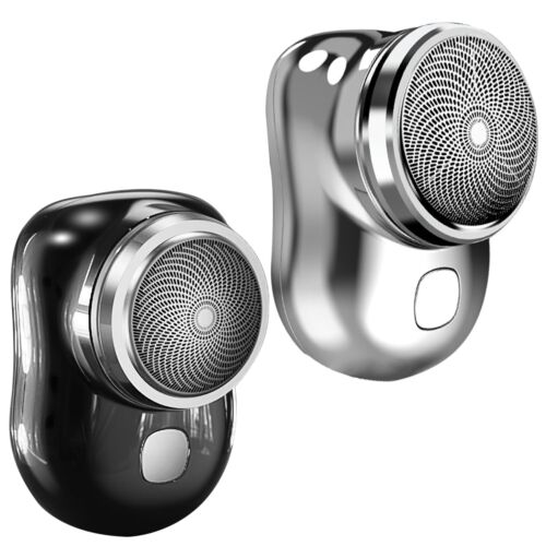 Men Electric Razor USB Mini Shaver Portable Pocket Shaver Travel Shaver Small - Picture 2 of 12