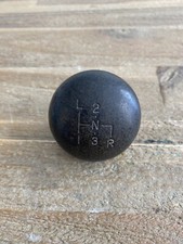 Vintage Black Round Gear Shift Knob Ford Chevy Free Shipping
