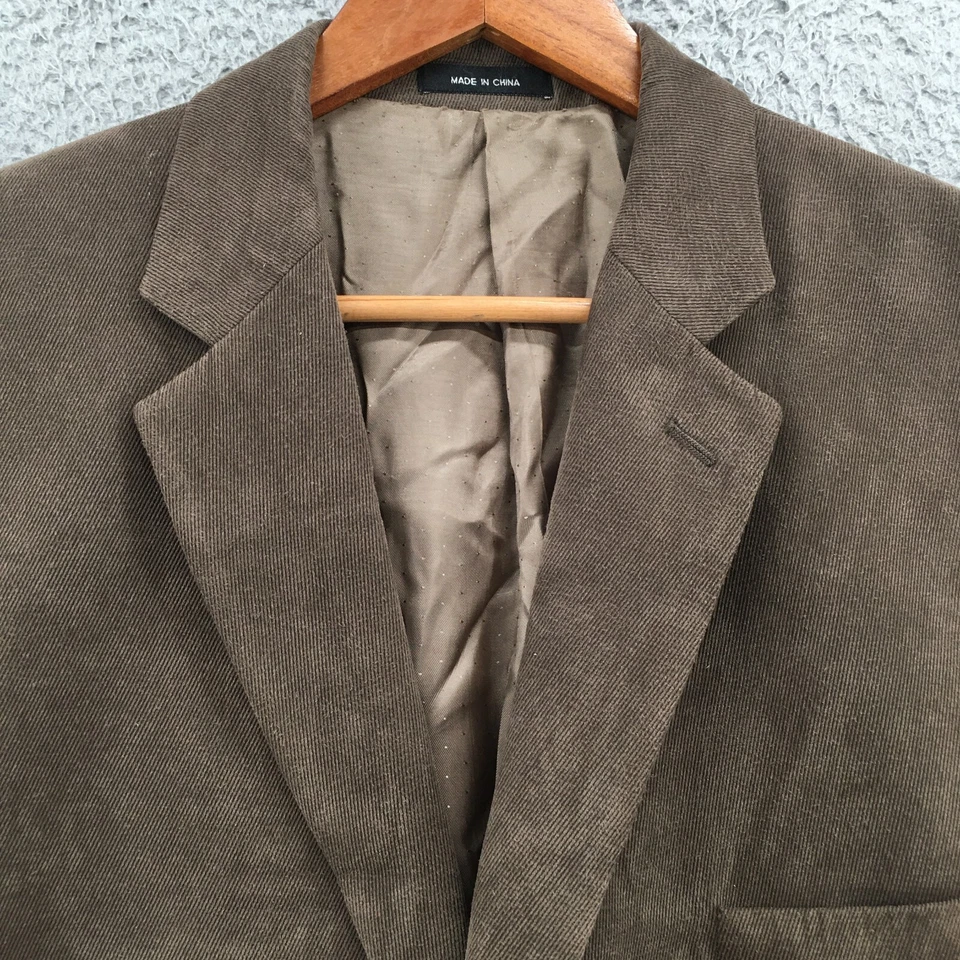 Chaqueta Blazer Calvin Klein Pana Mujer 48L Marrón Manga Larga Cuello Informal Foto 4 de 4