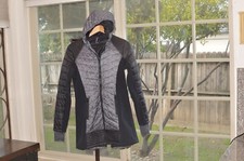 Mondetta - Jacket Womens Xl Outdoor Hoodie Puffer Thumb Holes Long