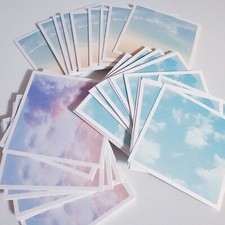Mini Card Random 1pc Sky 3 Design Square 70mm...
