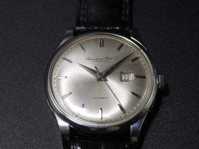 IWC Old Inter Date Silver Dial Cal.8531 Automatic Vintage Watch