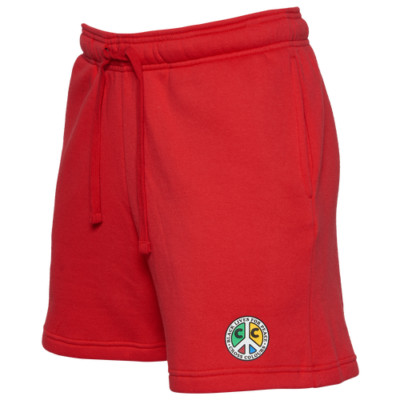Cross Colours Black Lives For Peace Fleece Shorts Red  Men's Size XL NEW