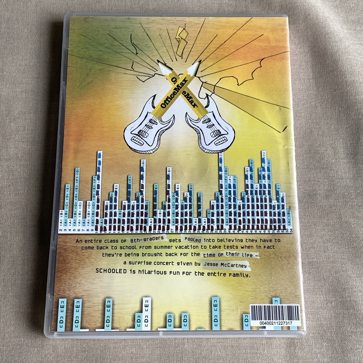 Jesse McCartney: Schooled (DVD 2006 Office Max Promo) TV Series