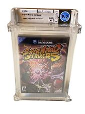Super Mario Strikers Nintendo GameCube FACTORY SEALED 1st Print WATA 9.2 A+ Seal